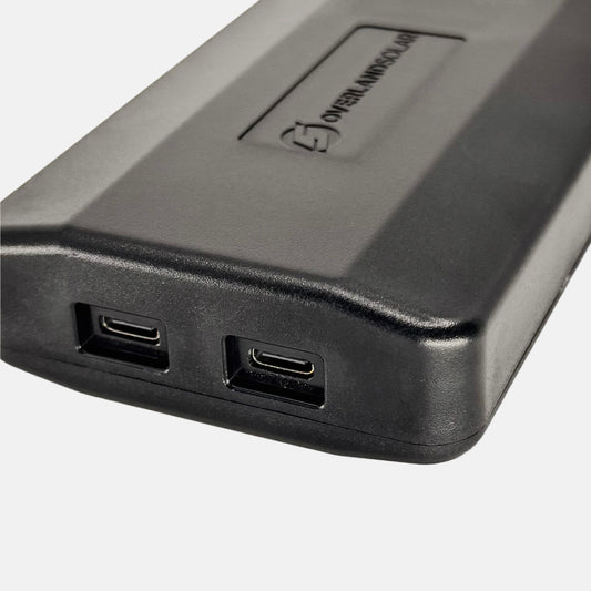 Dual USB C Portable Solar Voltage Regulator