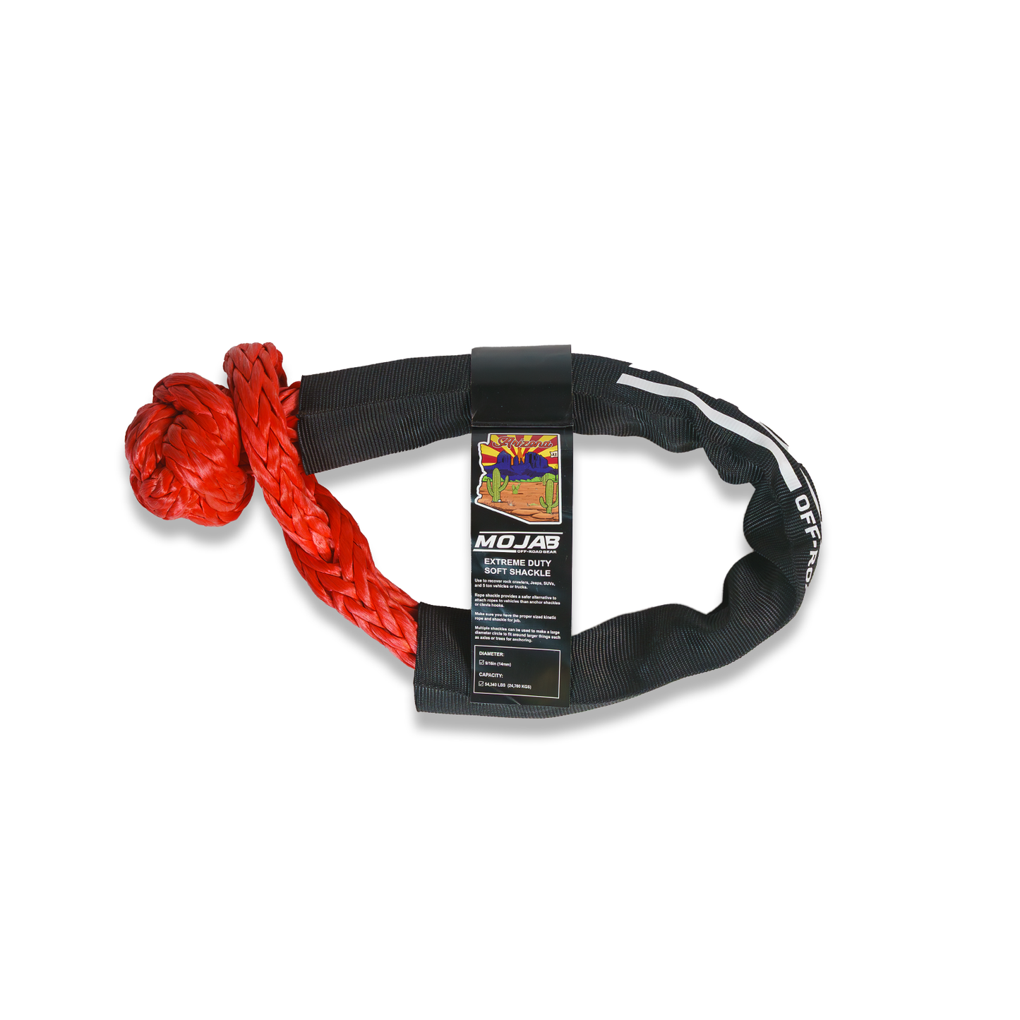 Extreme Duty Soft Shackle 9/16” x 31.5” with Sleeve (Lifetime Warranty)