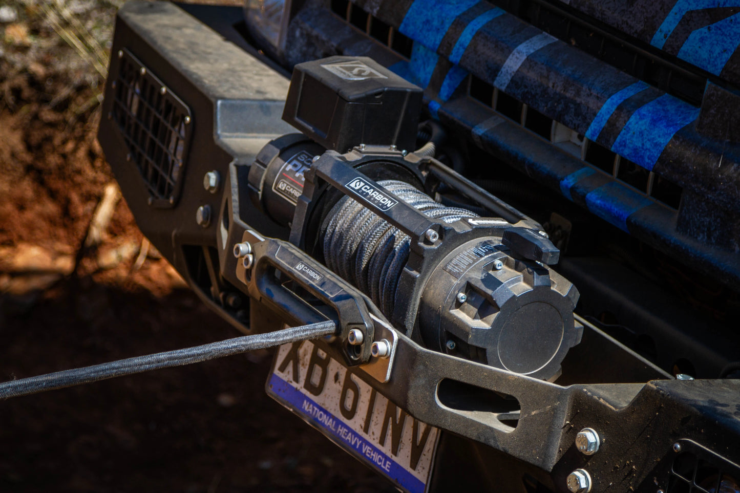 Carbon Offroad Extreme Duty Scout Pro 20000lb Truck Winch 24V Winch Only