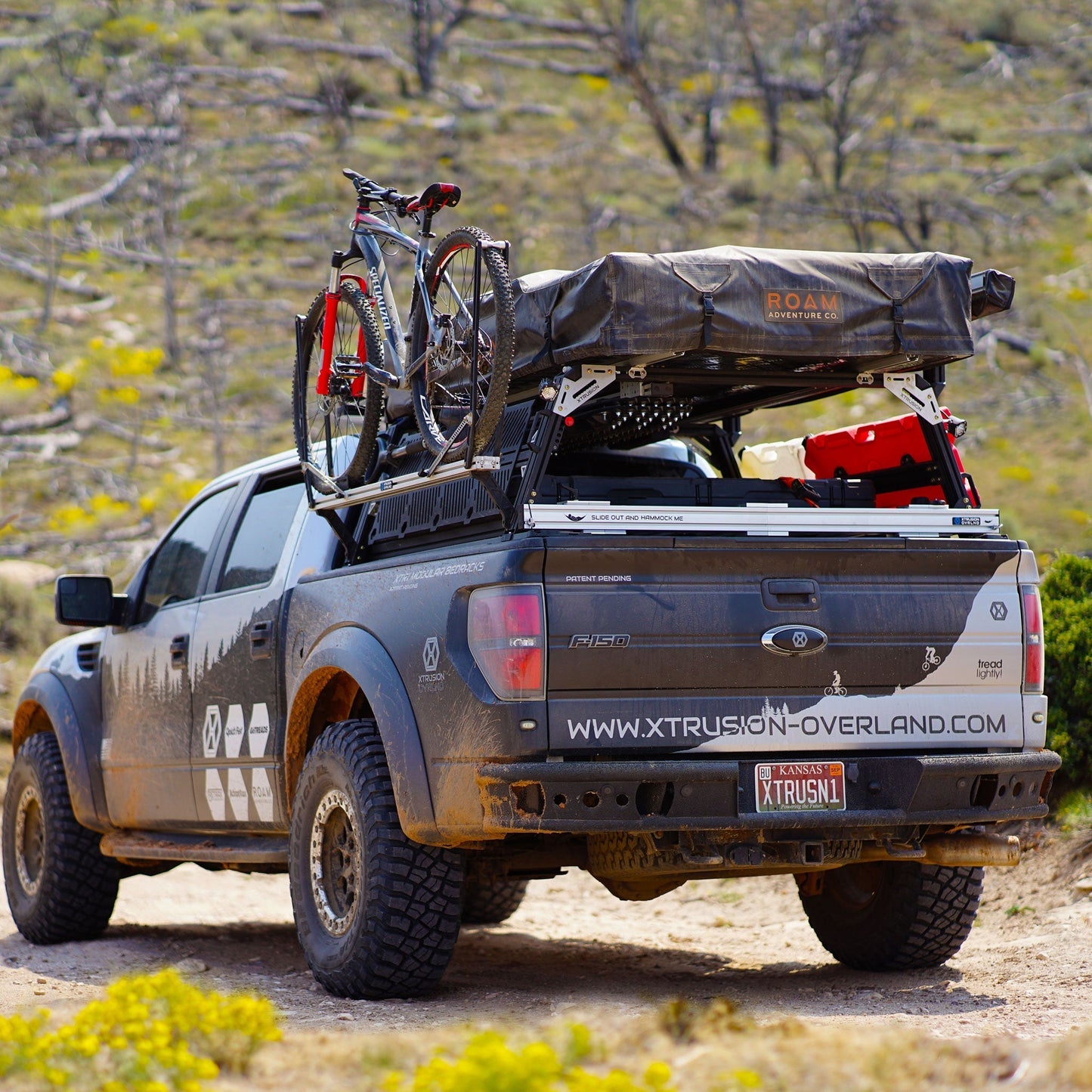 F-150 Pre-configured XTR1 Bed Rack