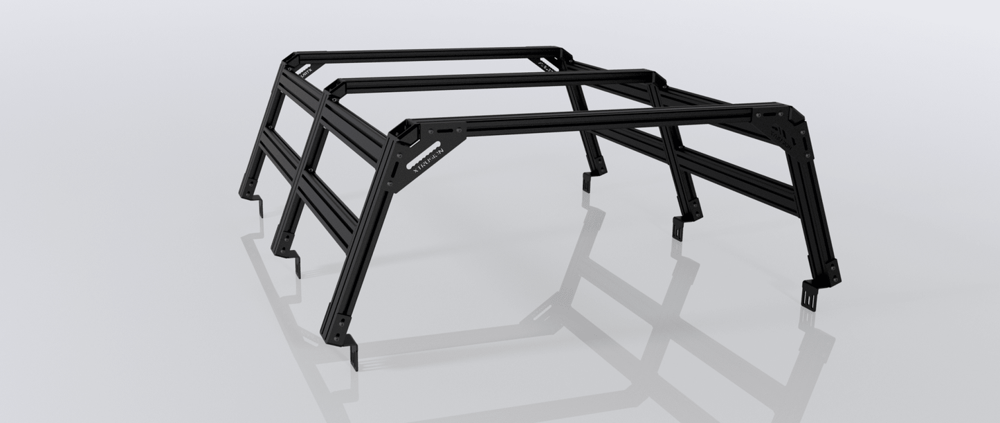 Nissan Titan Bed Rack for Retrax XR Covers | XTR3 Tonneau-Compatible