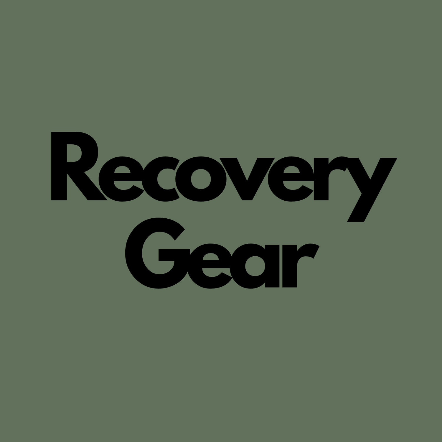 Recovery Gear