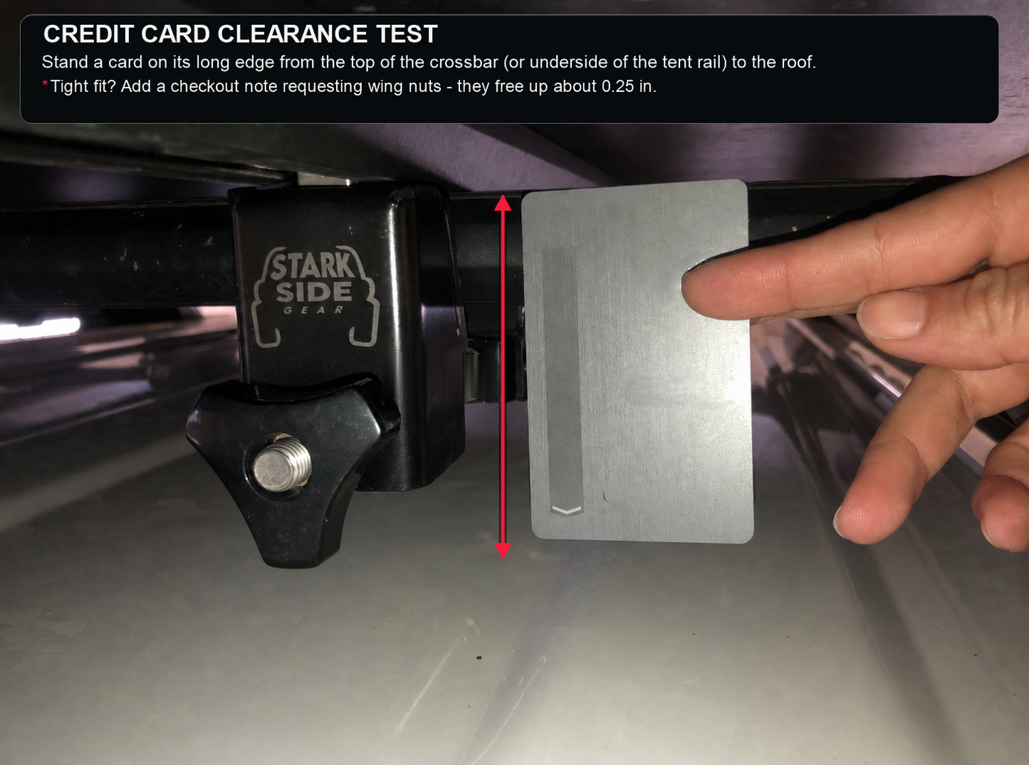 The Slipstream - Quick Release Tent Mounts (Option B)