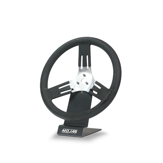 MOJAB 13" Aluminum Steering Wheel – 3-Bolt Pattern (Extended coating spokes) Delivery commencing the week of October 5th.