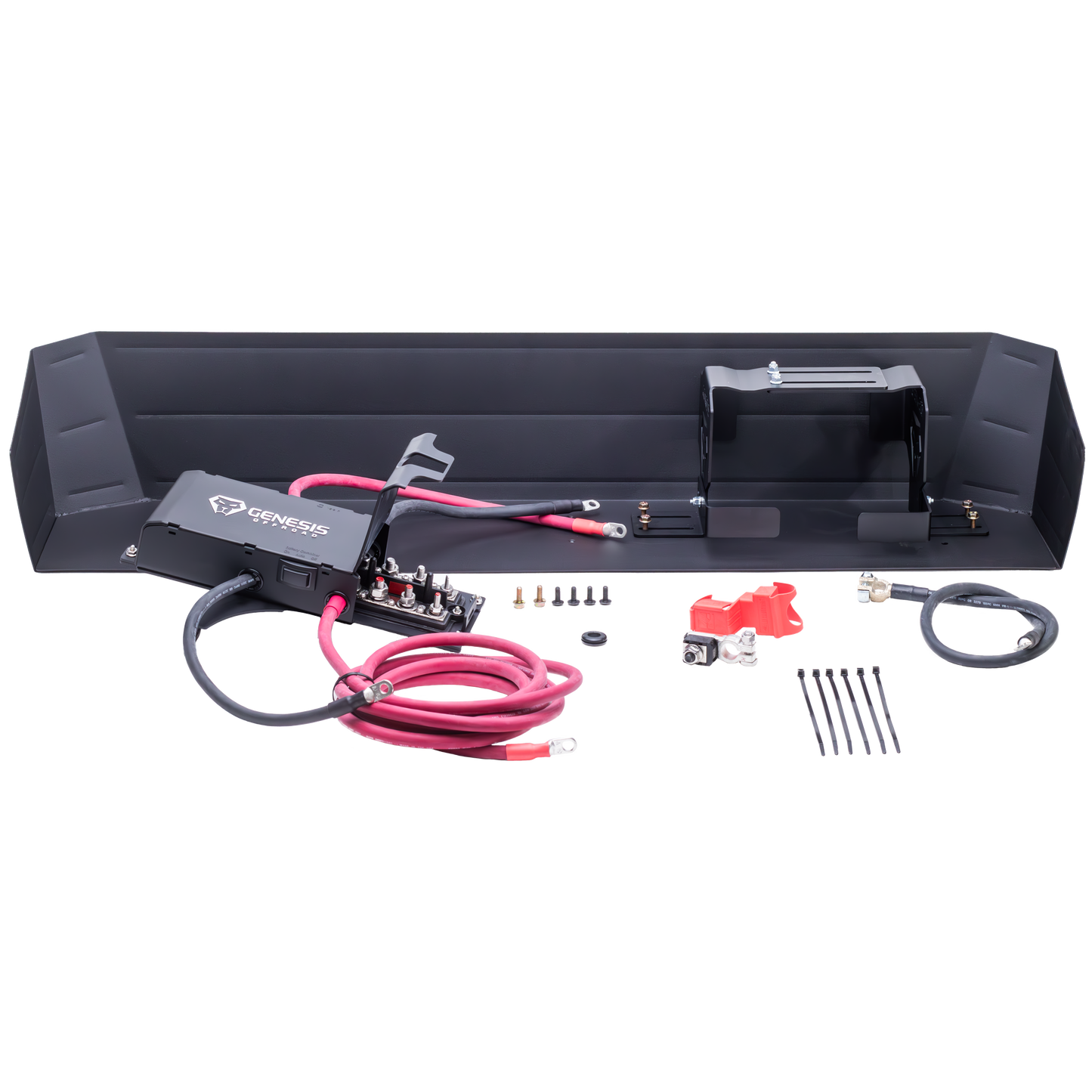 2021+ Diesel Gladiator Dual Battery System - Under Hood