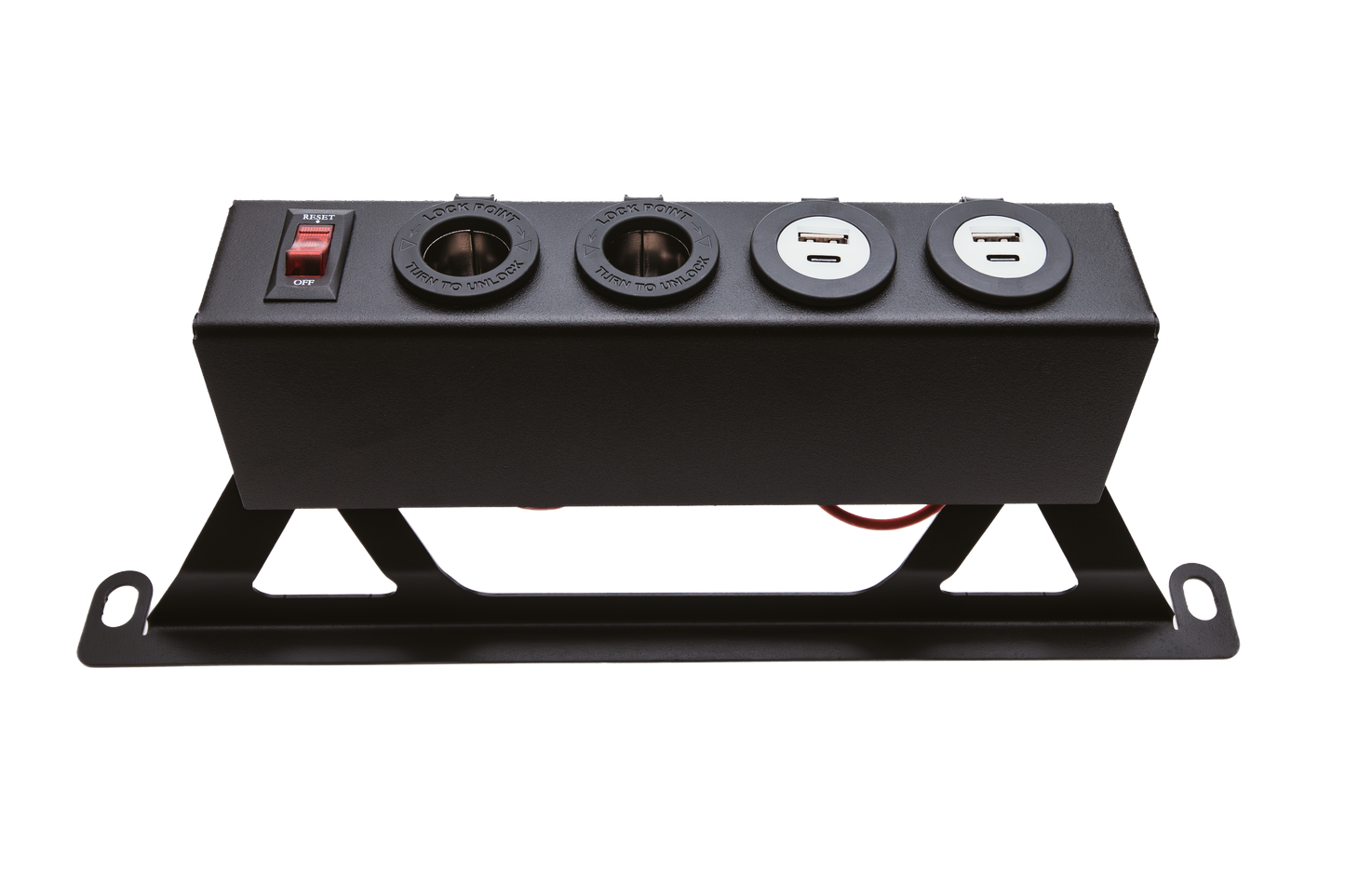 2020+ Jeep Gladiator Outlet Box