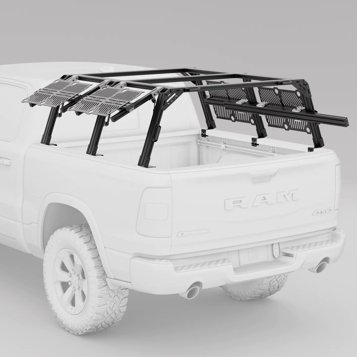 Ram 1500 Pre-configured Bed Rack (Tapered Bed) | XTR3 Popular Builds + MOLLE Packages