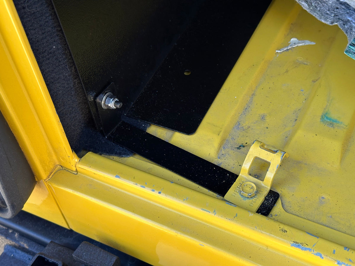 Ridgeback Jeep Security Enclosure - LJ Basic (Rear Seat Installed)