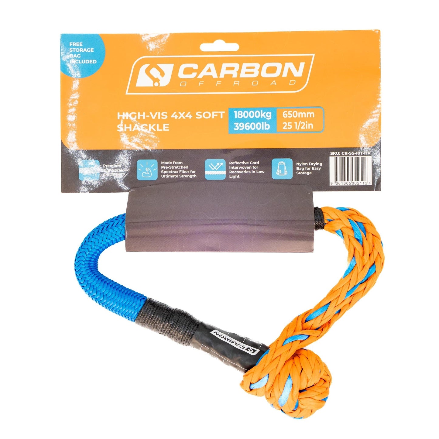 High-Vis 4x4 Soft Shackle