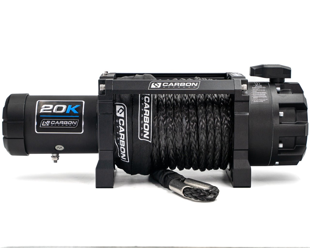 Carbon Offroad Extreme Duty Scout Pro 20000lb Truck Winch 24V Winch Only