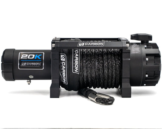Carbon Offroad Extreme Duty Scout Pro 20000lb Truck Winch 24V Winch Only