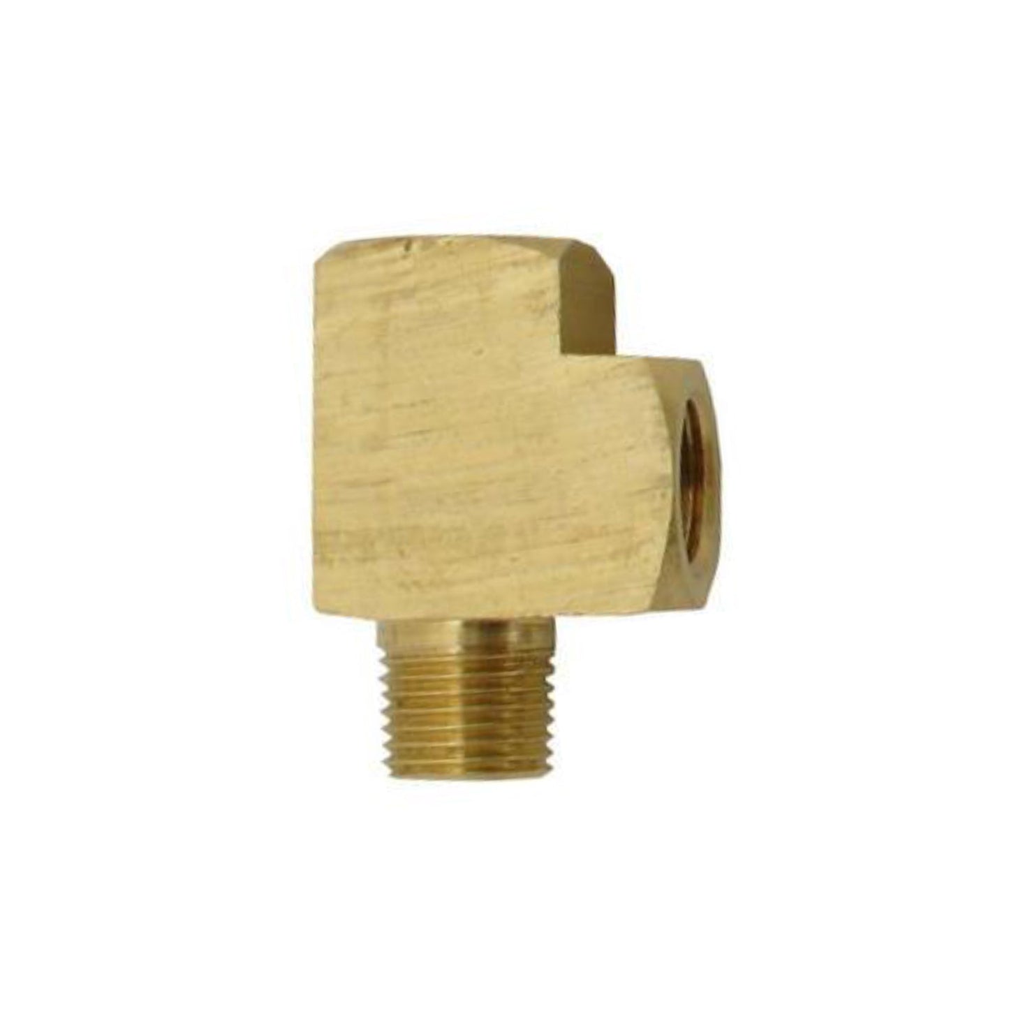 1/8" MPT x 1/8" FPT x 1/8" FPT Brass Street Tee