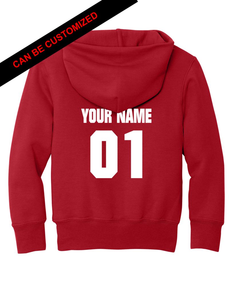 Youth Fast Lane Hoodie - Red