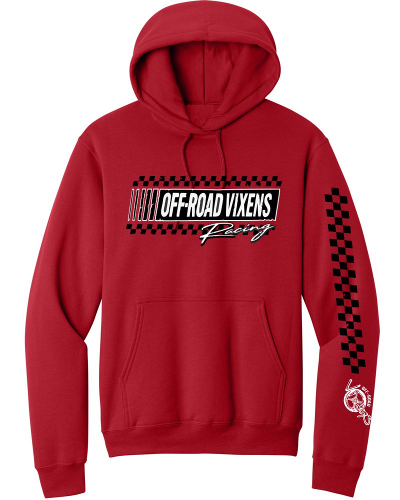 Fast Lane Hoodie - Red