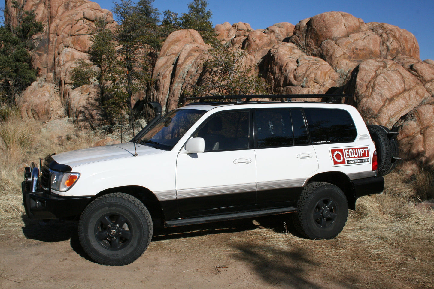 Toyota Land Cruiser 100 Series K9 Roof Rack Kit