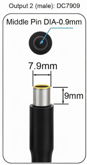 Anderson to 8mm (DC7909)