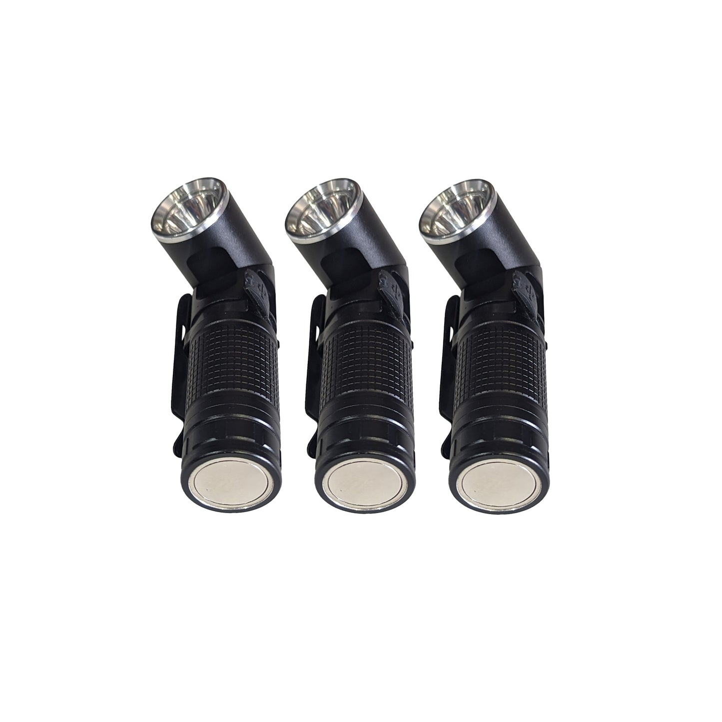 Power Light - Rechargeable Flashlight with Swivel Head, Magnet, Clip, Two Brightness Levels - BUY MORE SAVE MORE WITH A MULTI-PACK!
