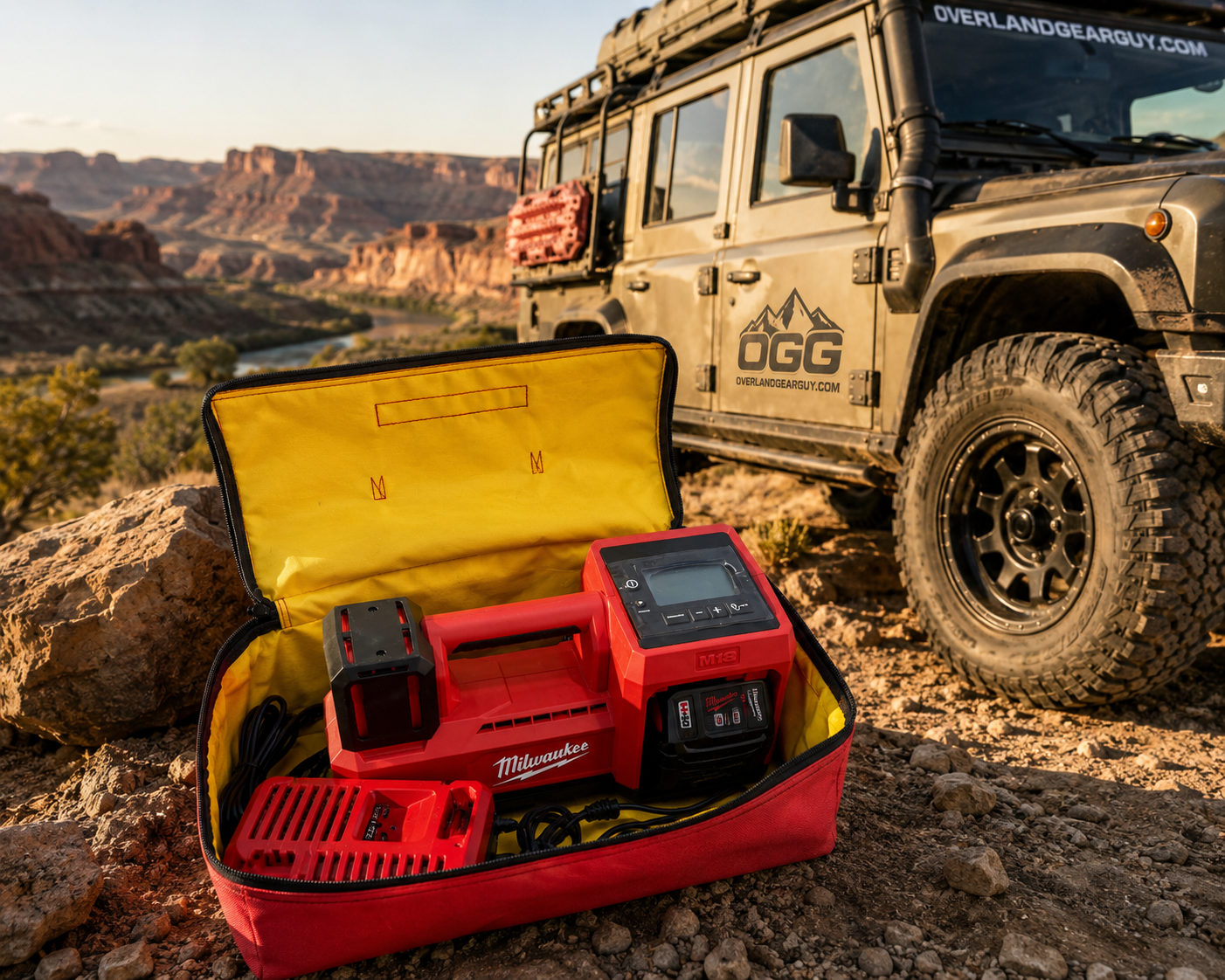 Milwaukee M18 Inflator Carrying Bag