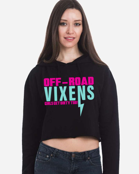 She is Fearless Cropped Hoodie