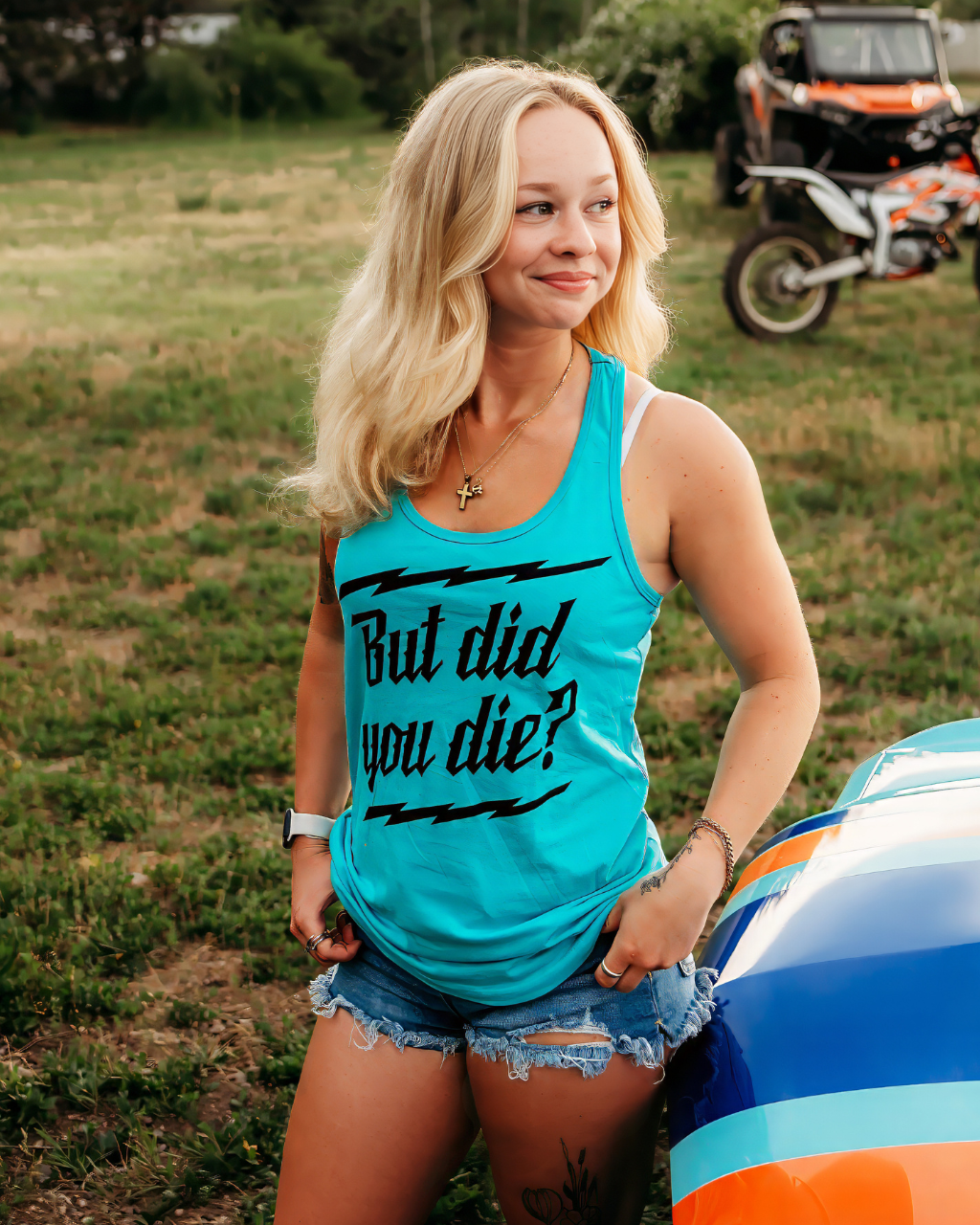 But did you Die? Racer Tank