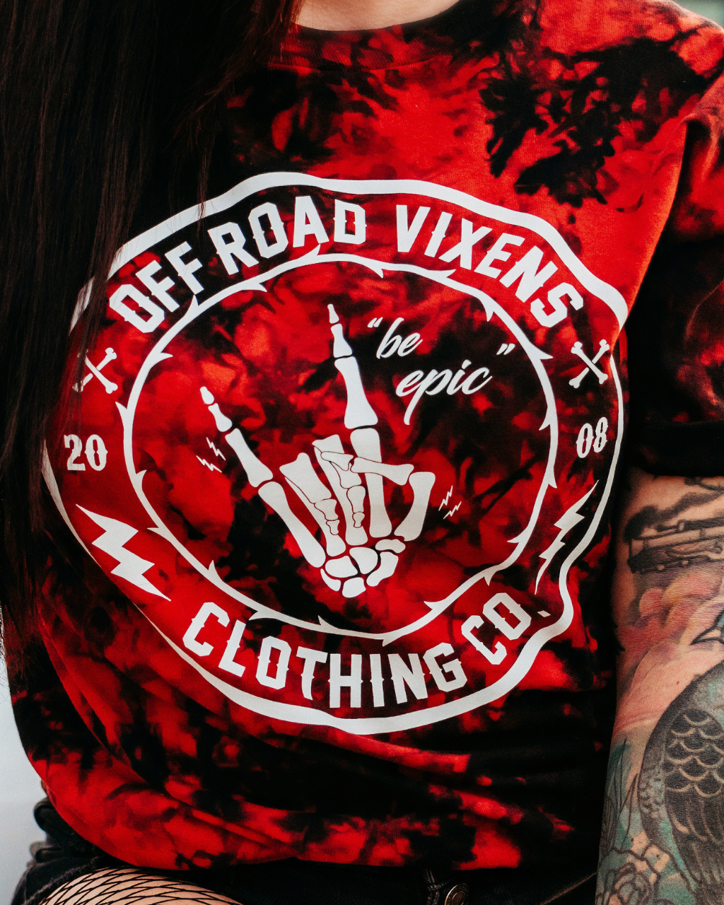 Be Epic Tie Dye Tee