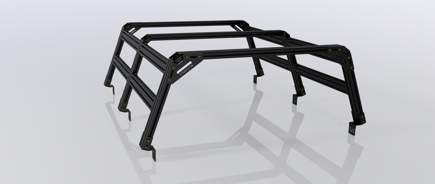 Nissan Titan Bed Rack | XTR3 Popular Builds + MOLLE Packages