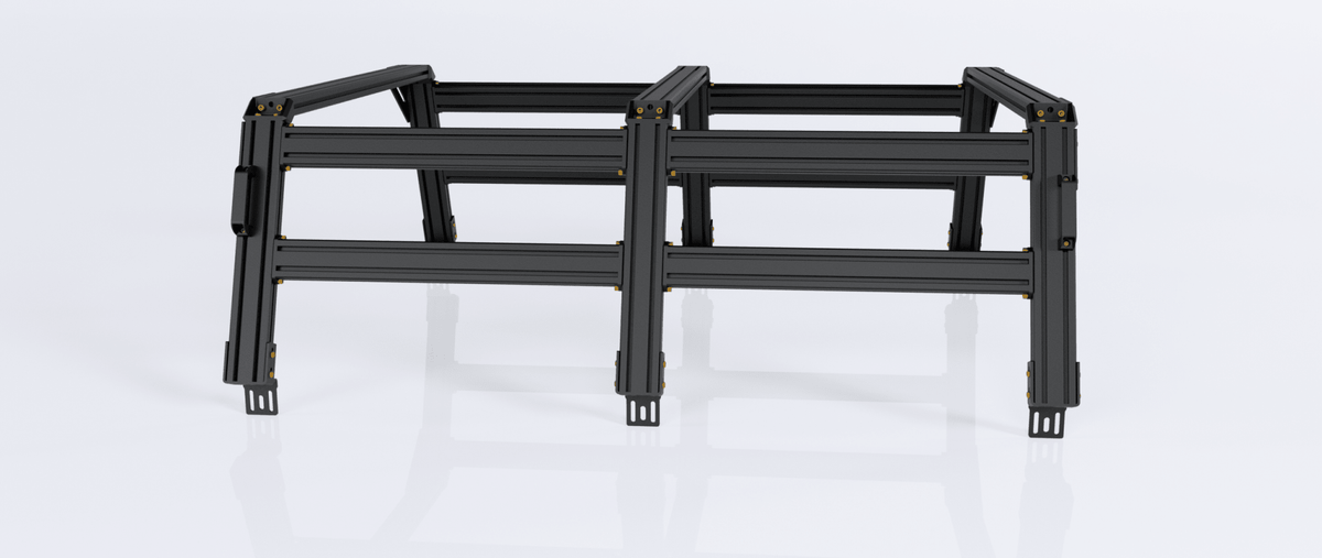 Chevy Colorado / GMC Canyon Bed Rack | XTR3 Popular Builds + MOLLE Packages