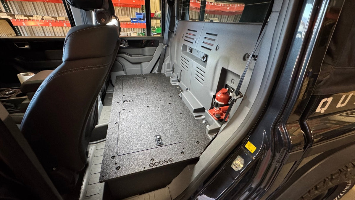 Ineos - Grenadier Quartermaster - 2025-Present - 1st Gen - Explore Series - Second Row Seat Delete Plate System 100%