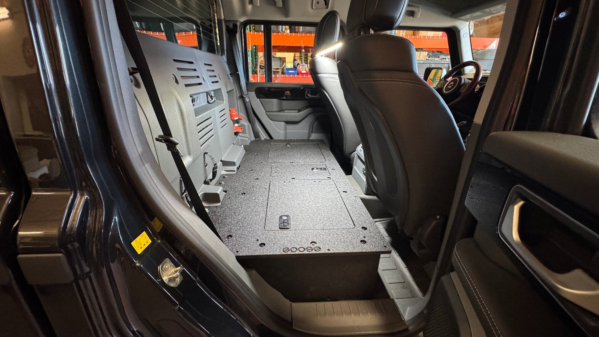 Ineos - Grenadier Quartermaster - 2025-Present - 1st Gen - Explore Series - Second Row Seat Delete Plate System 100%