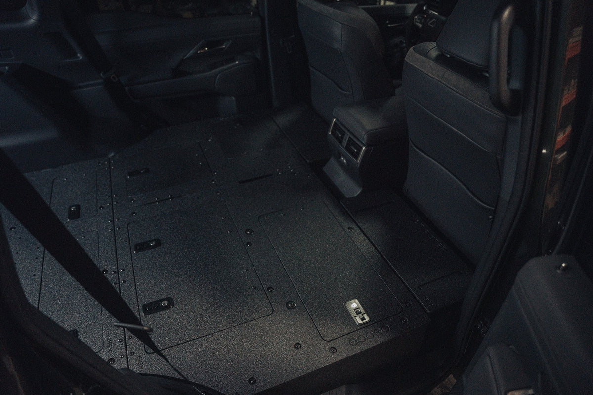Lexus - GX550 - 2024-Present - Explore Series - Seat Delete Plate System - Plate Based - Non-Third Row Vehicles