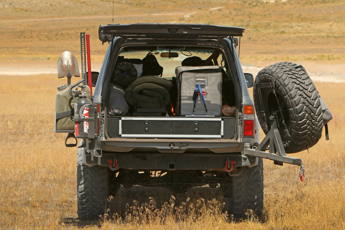 Stealth Sleep and Storage Package for Toyota Land Cruiser 1991-1997 80 Series - 43-3/8" W x 8" H x 40" D