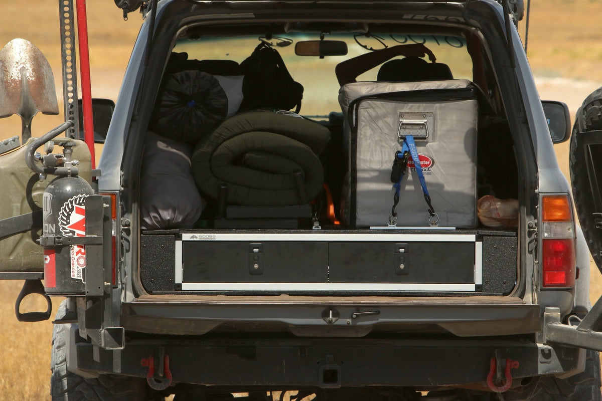 Stealth Sleep and Storage Package for Toyota Land Cruiser 1991-1997 80 Series - 43-3/8" W x 8" H x 40" D