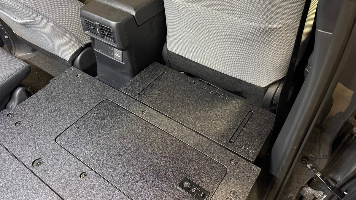 Toyota - 4Runner - 2025-Present - 6th Gen - Explore Series - Seat Delete Plate System - Plate Based - Non-Hybrid - Non-Third Row Vehicles