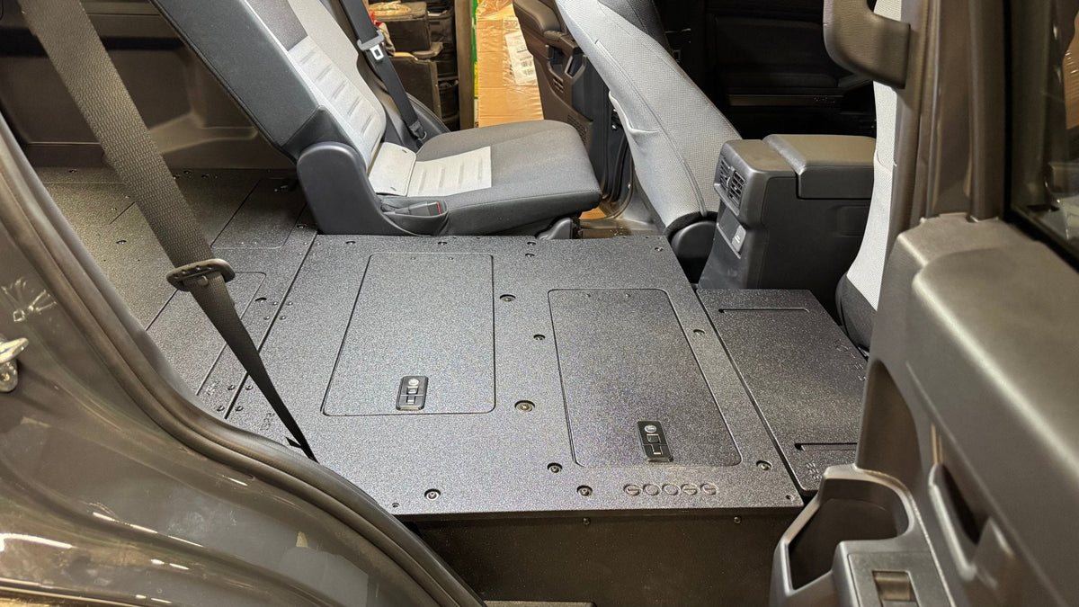 Toyota - 4Runner - 2025-Present - 6th Gen - Explore Series - Seat Delete Plate System - Plate Based - Non-Hybrid - Non-Third Row Vehicles