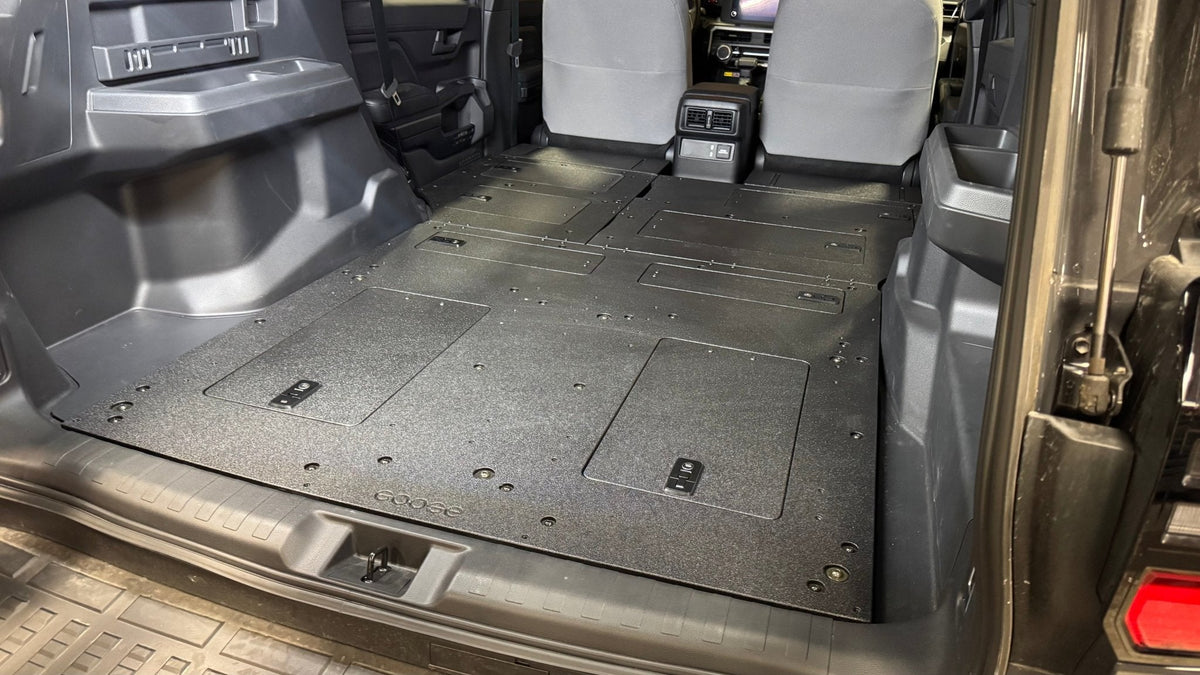 Toyota - 4Runner - 2025-Present - 6th Gen - Explore Series - Seat Delete Plate System - Plate Based - Non-Hybrid - Non-Third Row Vehicles