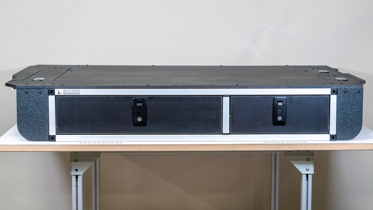 Toyota Land Cruiser 1998-2007 100 Series - Side x Side Drawer Module with Fitted Top Plate