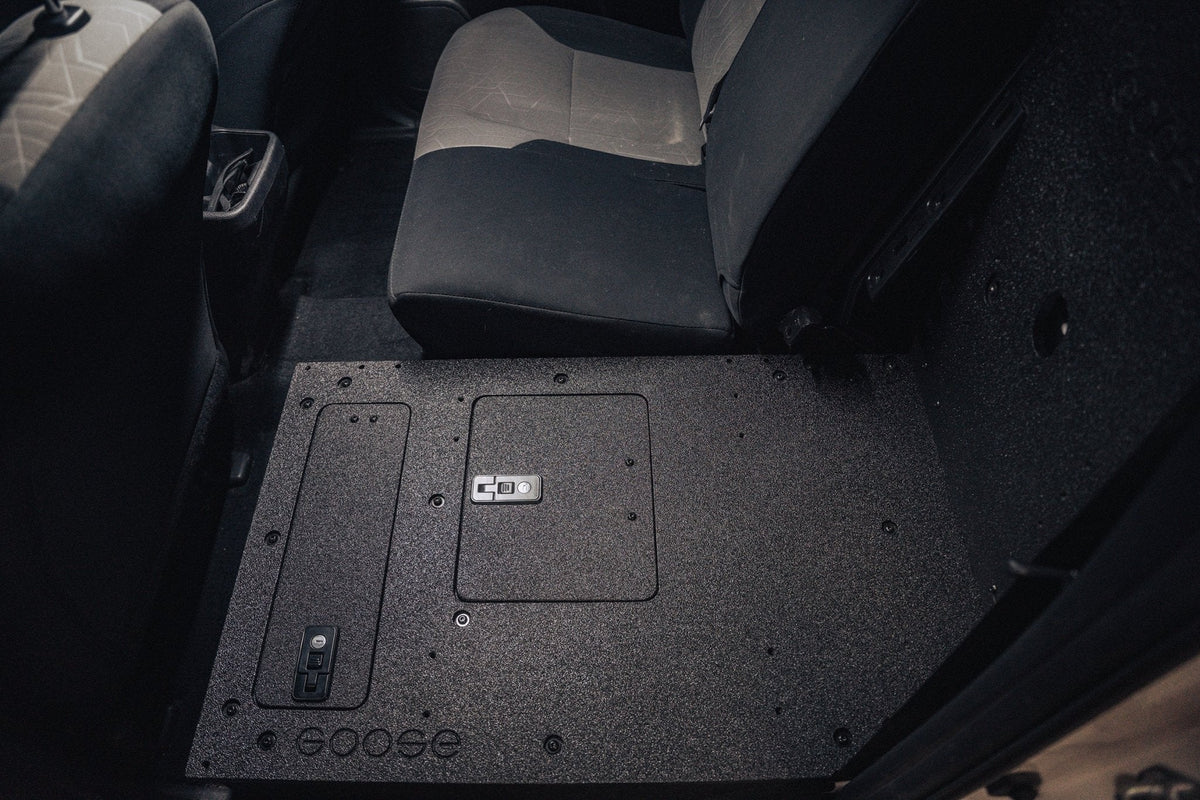 Toyota Tacoma 2005-2023 2nd and 3rd Gen Double Cab Version 2 - Second Row Seat Delete Plate System