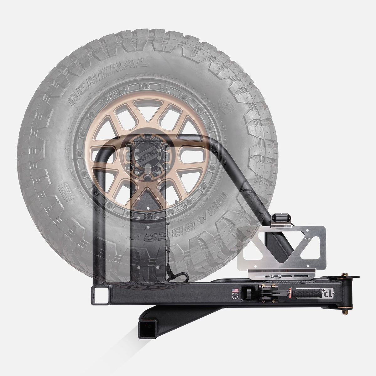 UltraSwing® Multi-Fit Spare Tire Hitch Mount | RiGd Supply