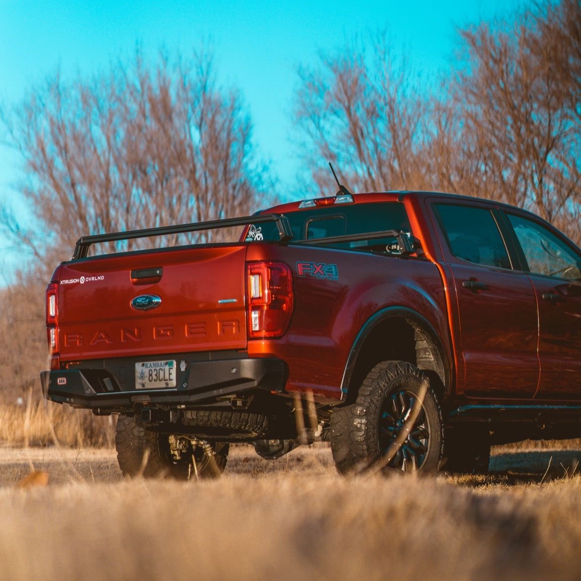 Ford Ranger Bed Bars | XBRS Low-Profile Truck Bed Cross Bars