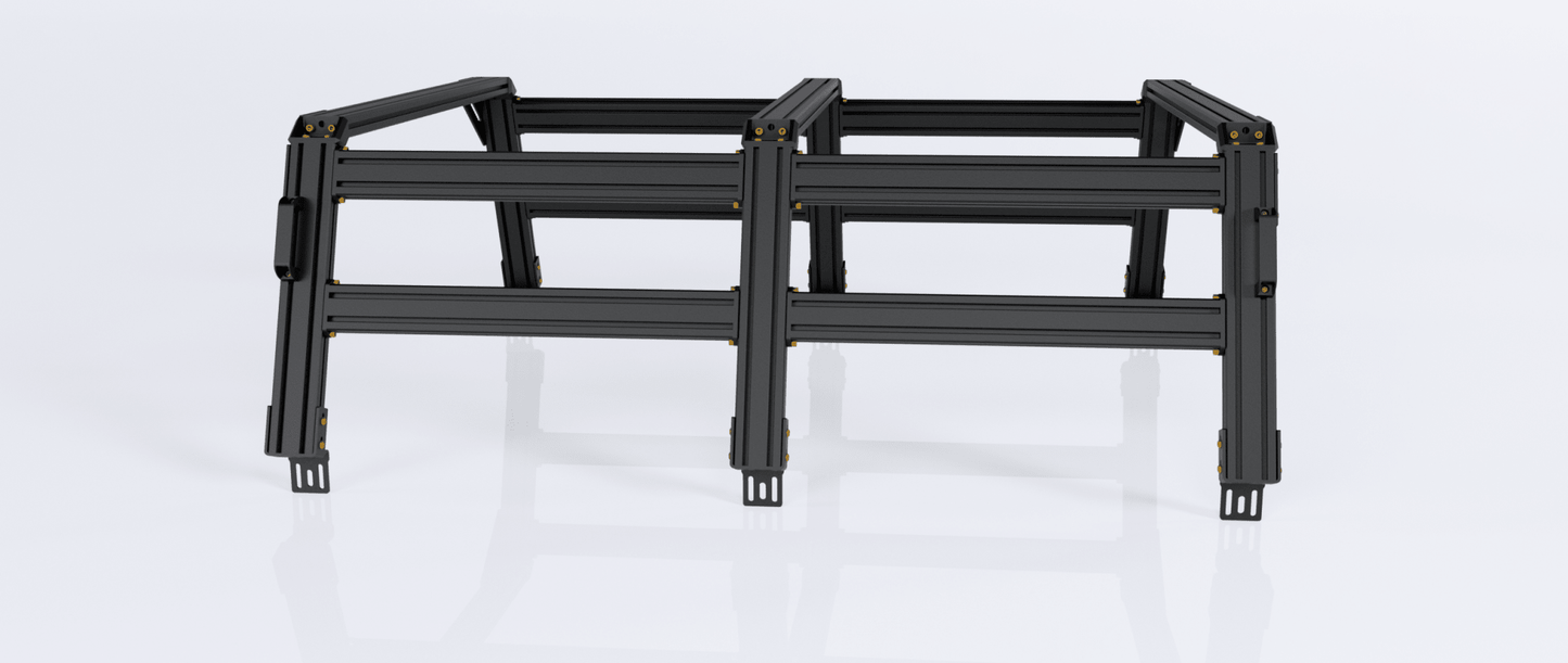 Nissan Frontier Bed Rack for Retrax XR Covers | XTR3 Tonneau-Compatible