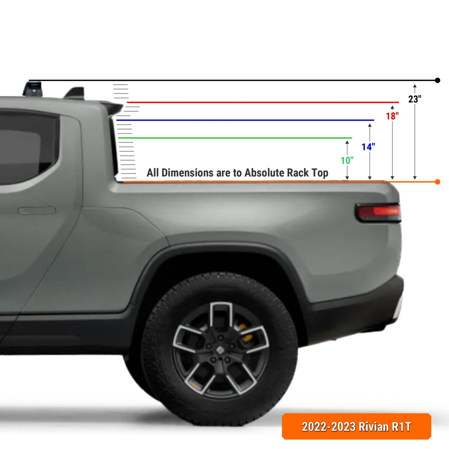 Rivian R1T Bed Rack | XTR3 Popular Builds + MOLLE Packages